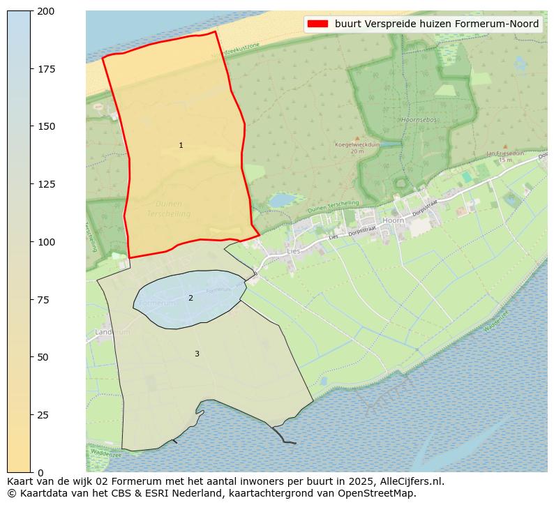 Afbeelding van de buurt Verspreide huizen Formerum-Noord op de kaart.