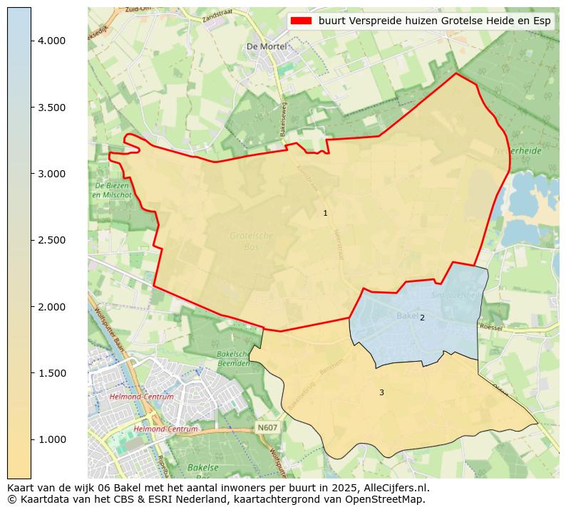 Afbeelding van de buurt Verspreide huizen Grotelse Heide en Esp op de kaart.