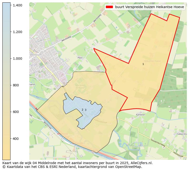 Afbeelding van de buurt Verspreide huizen Heikantse Hoeve op de kaart.