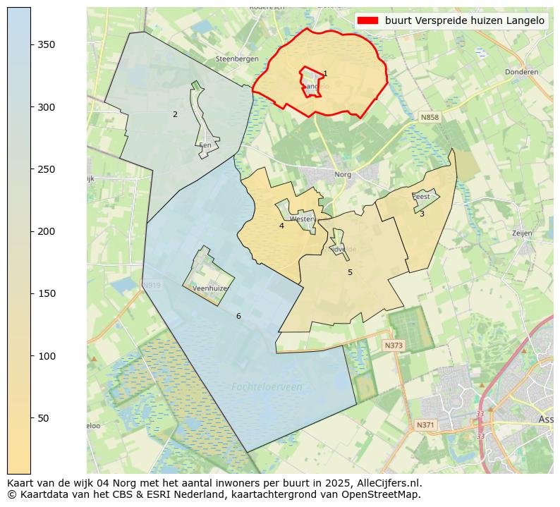 Afbeelding van de buurt Verspreide huizen Langelo op de kaart.