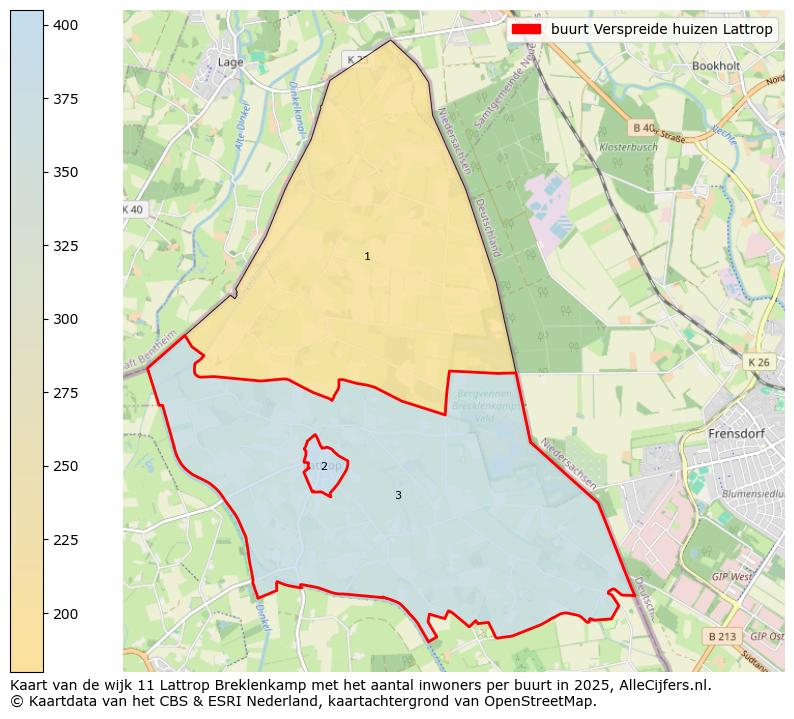 Afbeelding van de buurt Verspreide huizen Lattrop op de kaart.