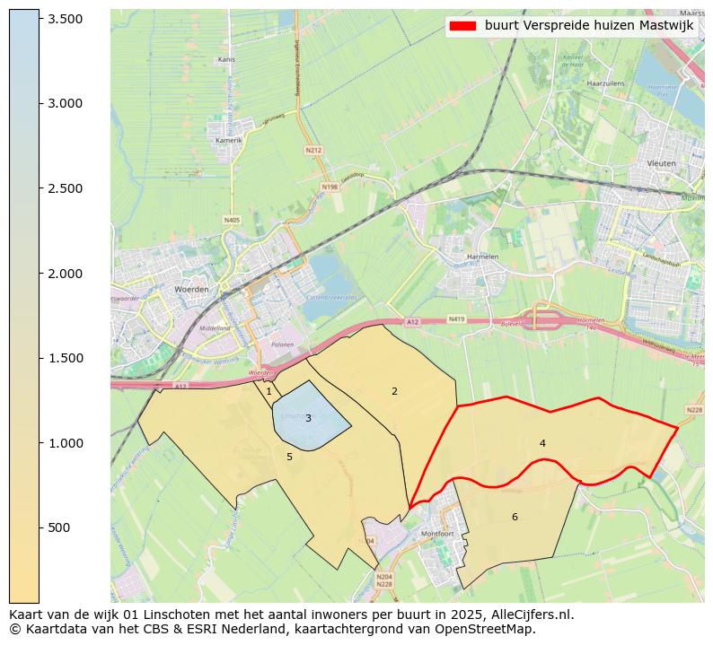 Afbeelding van de buurt Verspreide huizen Mastwijk op de kaart.