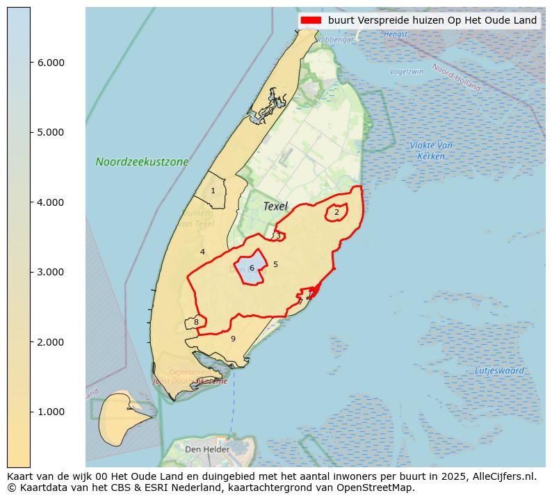 Afbeelding van de buurt Verspreide huizen Op Het Oude Land op de kaart.