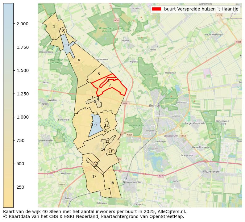 Afbeelding van de buurt Verspreide huizen ’t Haantje op de kaart.