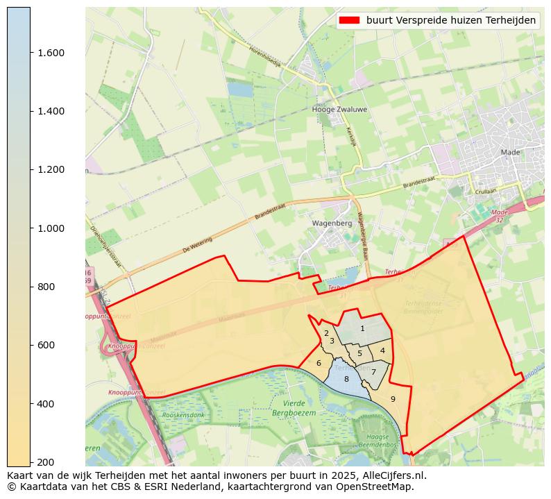 Afbeelding van de buurt Verspreide huizen Terheijden op de kaart.