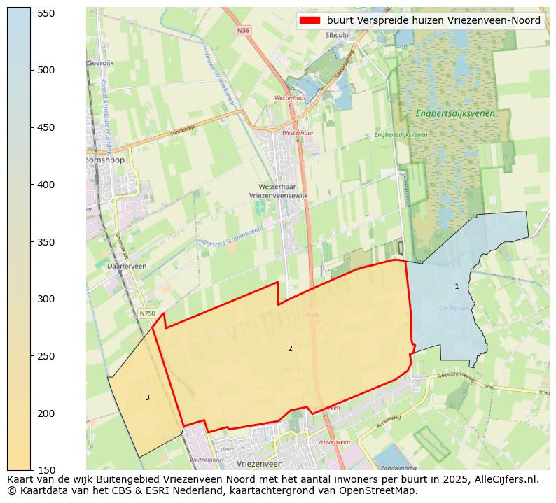 Afbeelding van de buurt Verspreide huizen Vriezenveen-Noord op de kaart.