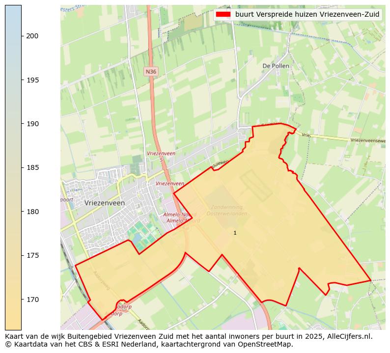 Afbeelding van de buurt Verspreide huizen Vriezenveen-Zuid op de kaart.
