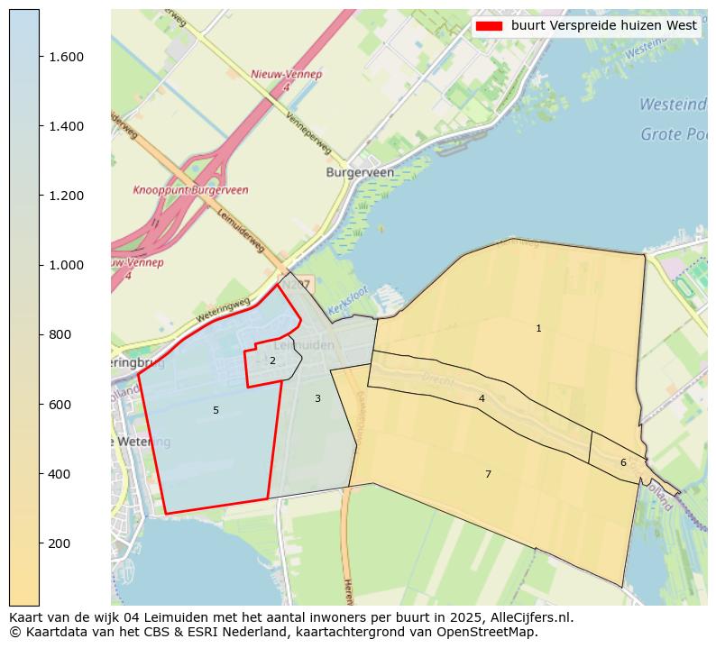 Afbeelding van de buurt Verspreide huizen West op de kaart.