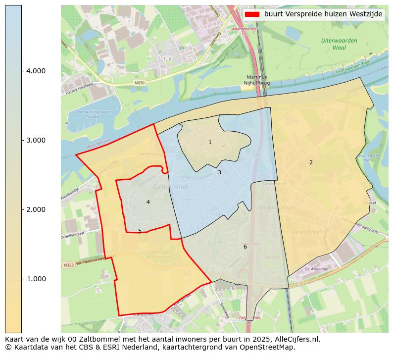 Afbeelding van de buurt Verspreide huizen Westzijde op de kaart.
