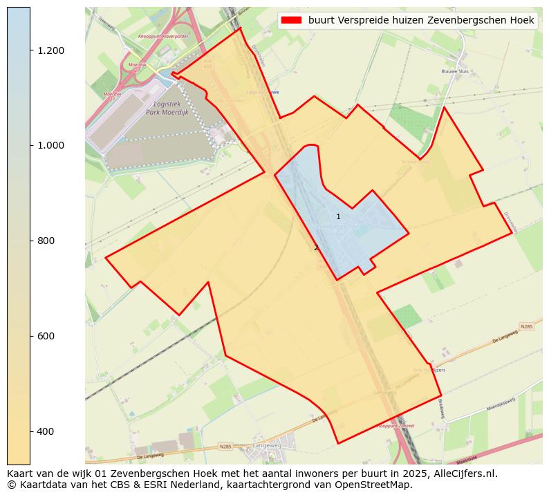 Afbeelding van de buurt Verspreide huizen Zevenbergschen Hoek op de kaart.