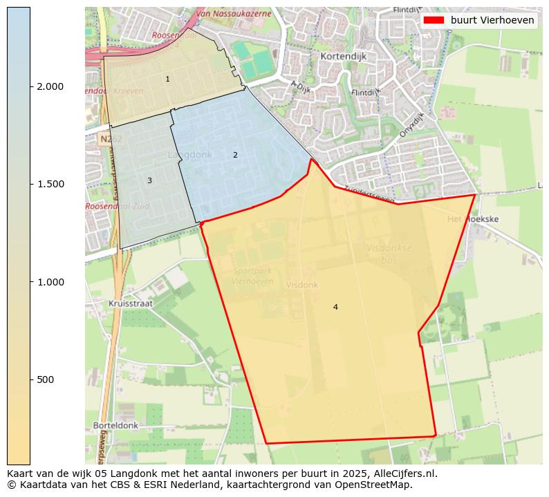 Afbeelding van de buurt Vierhoeven op de kaart.