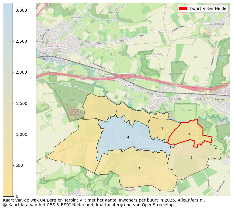 Afbeelding van de buurt Vilter Heide op de kaart.