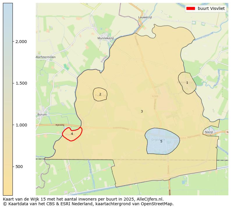 Afbeelding van de buurt Visvliet op de kaart.
