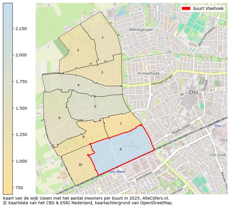 Afbeelding van de buurt Vlashoek op de kaart.
