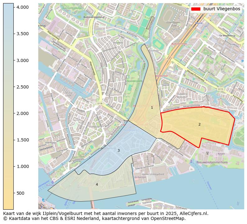 Afbeelding van de buurt Vliegenbos op de kaart.