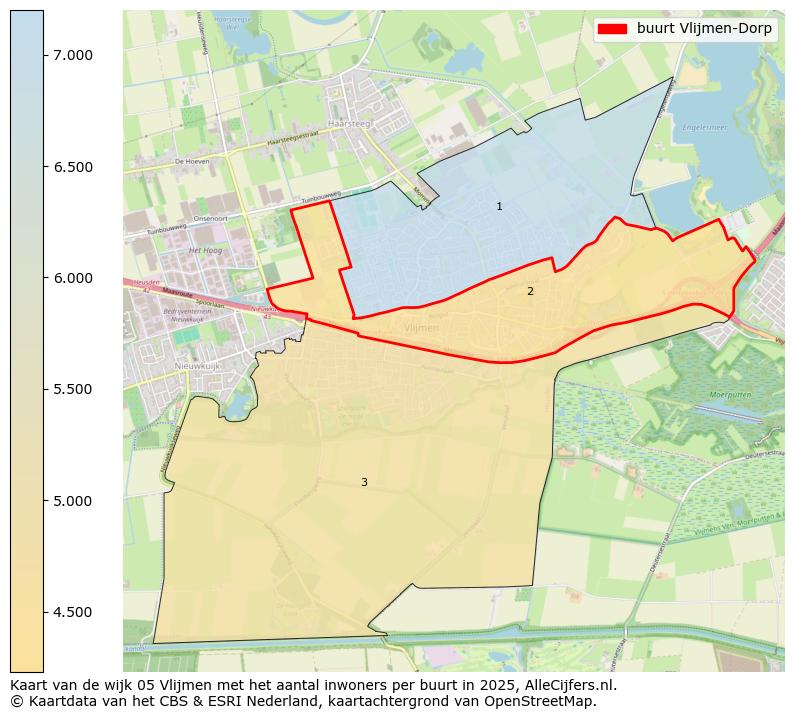 Afbeelding van de buurt Vlijmen-Dorp op de kaart.