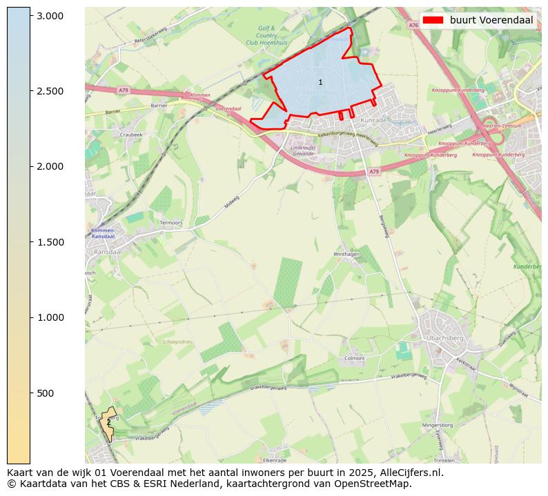 Afbeelding van de buurt Voerendaal op de kaart.