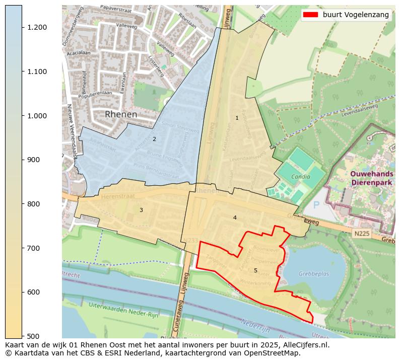 Afbeelding van de buurt Vogelenzang op de kaart.