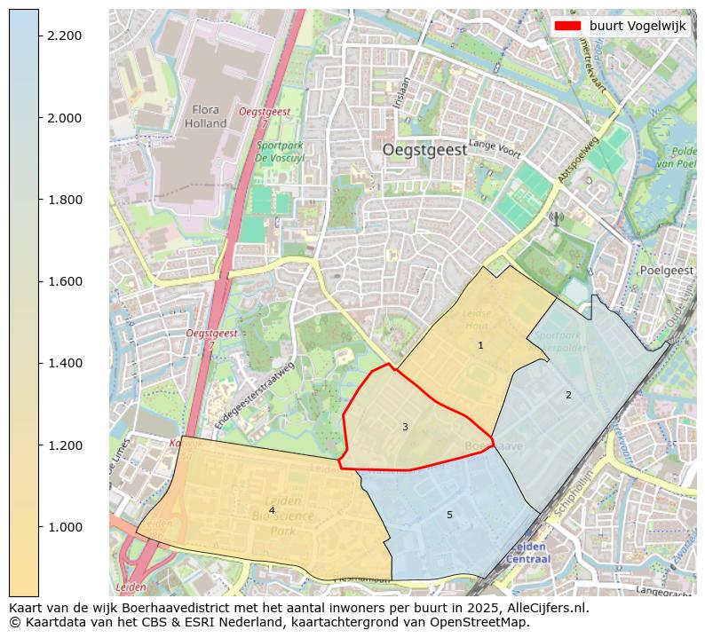 Afbeelding van de buurt Vogelwijk op de kaart.