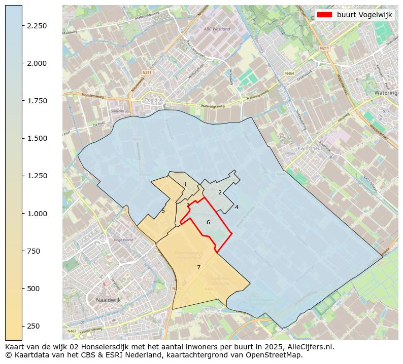 Afbeelding van de buurt Vogelwijk op de kaart.