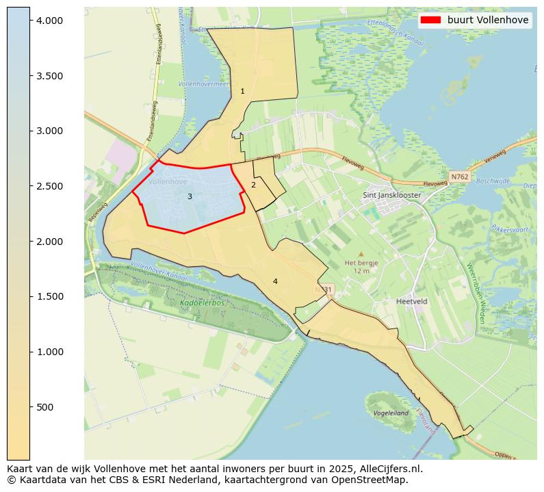 Afbeelding van de buurt Vollenhove op de kaart.