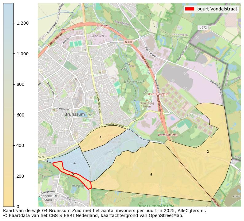 Afbeelding van de buurt Vondelstraat op de kaart.