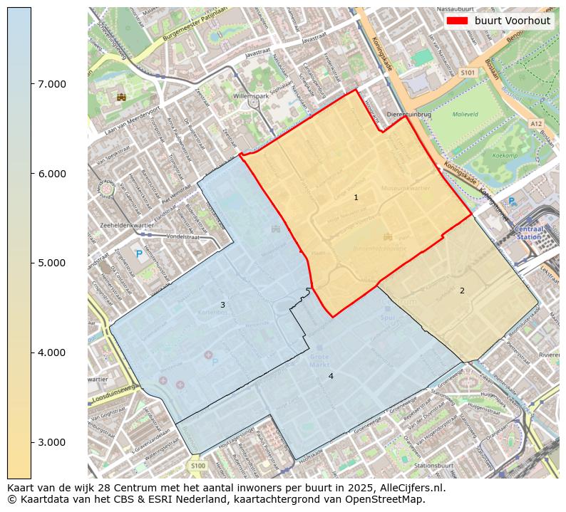 Afbeelding van de buurt Voorhout op de kaart.