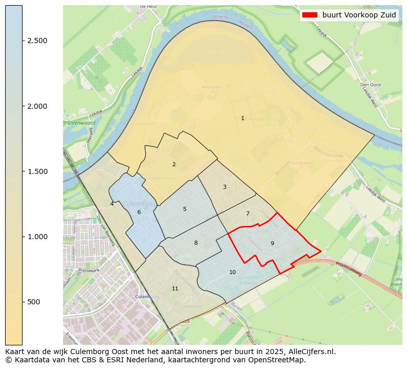Afbeelding van de buurt Voorkoop Zuid op de kaart.