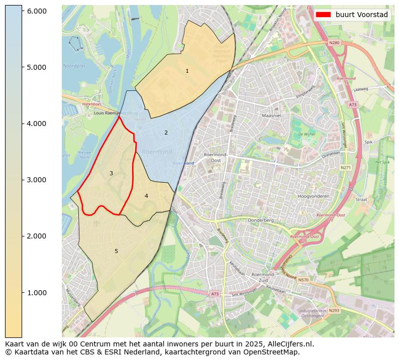 Afbeelding van de buurt Voorstad op de kaart.