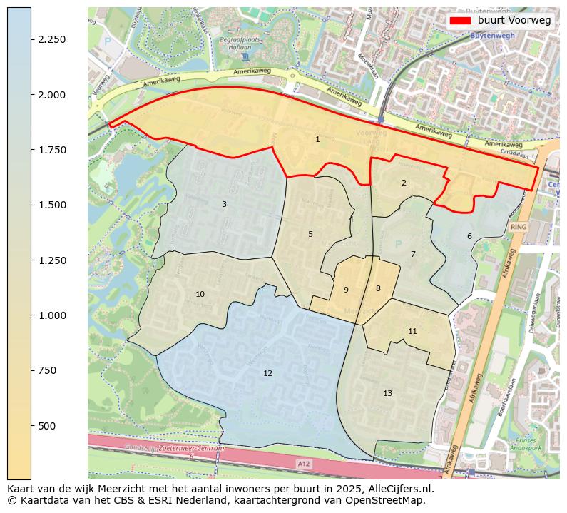 Afbeelding van de buurt Voorweg op de kaart.