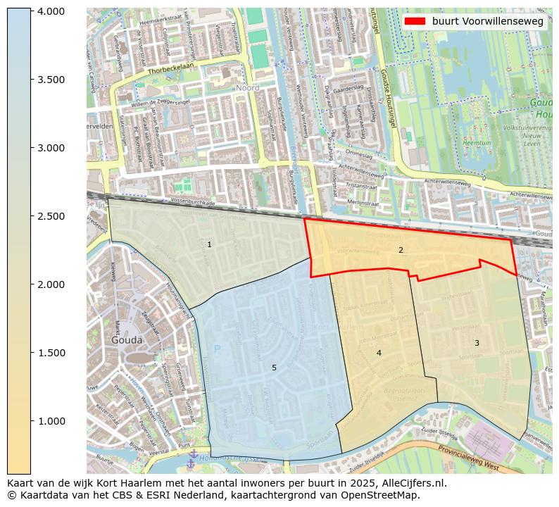 Afbeelding van de buurt Voorwillenseweg op de kaart.
