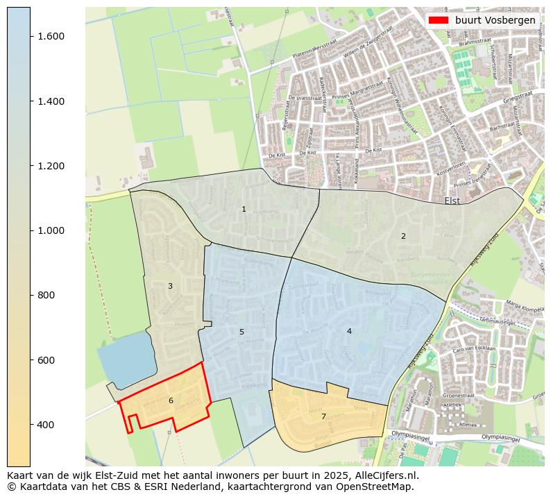 Afbeelding van de buurt Vosbergen op de kaart.