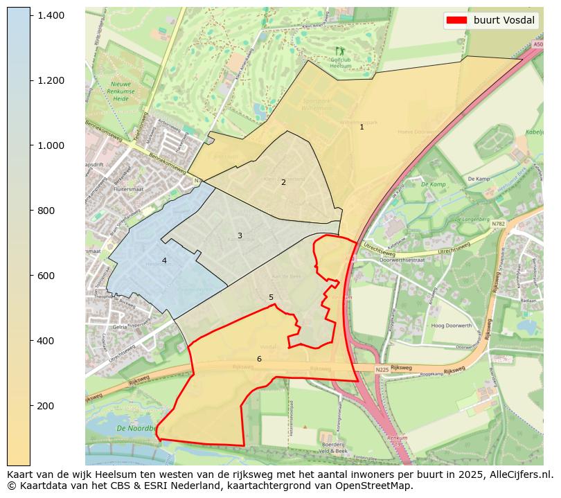 Afbeelding van de buurt Vosdal op de kaart.