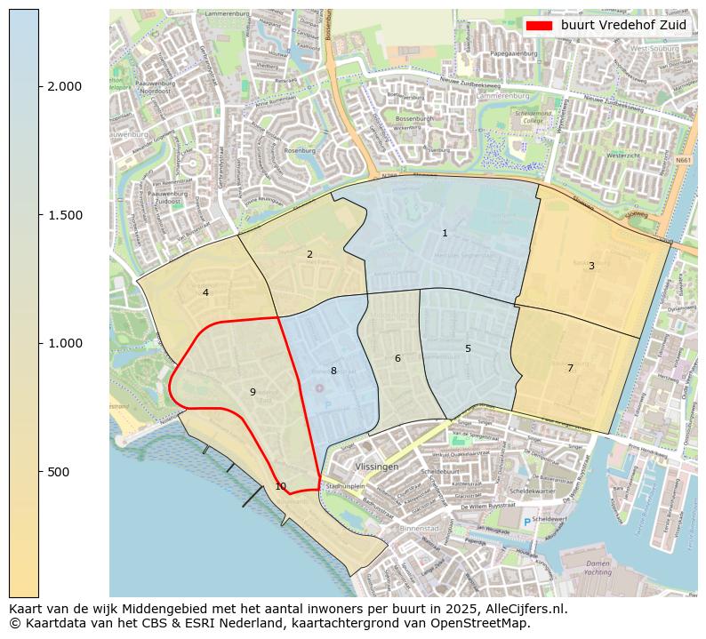 Afbeelding van de buurt Vredehof Zuid op de kaart.