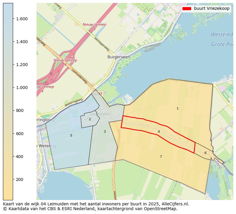 Afbeelding van de buurt Vriezekoop op de kaart.