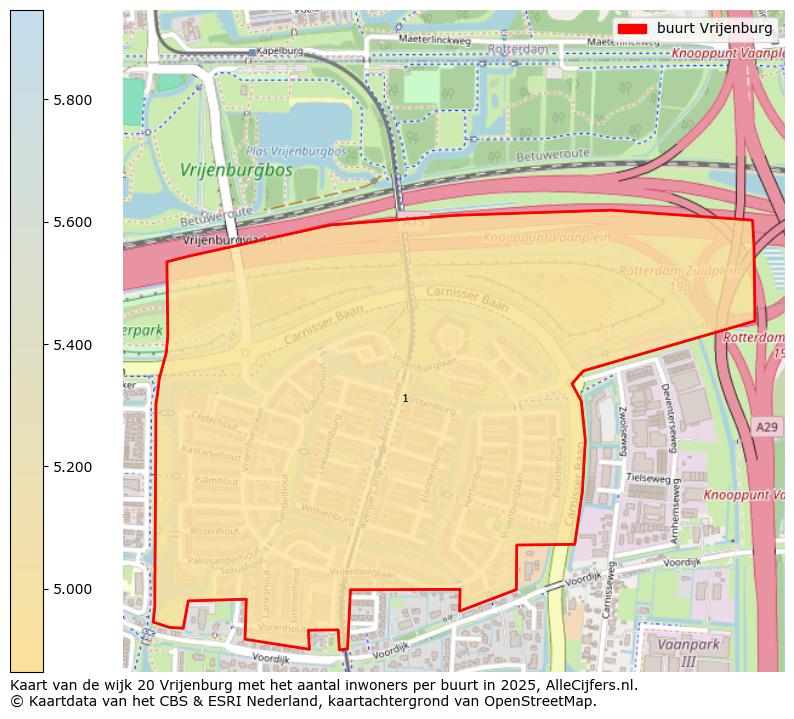 Afbeelding van de buurt Vrijenburg op de kaart.