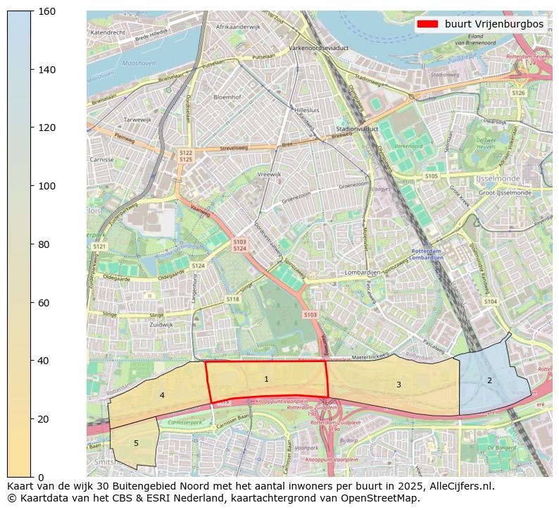 Afbeelding van de buurt Vrijenburgbos op de kaart.