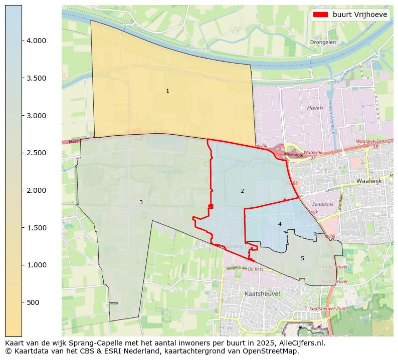 Afbeelding van de buurt Vrijhoeve op de kaart.