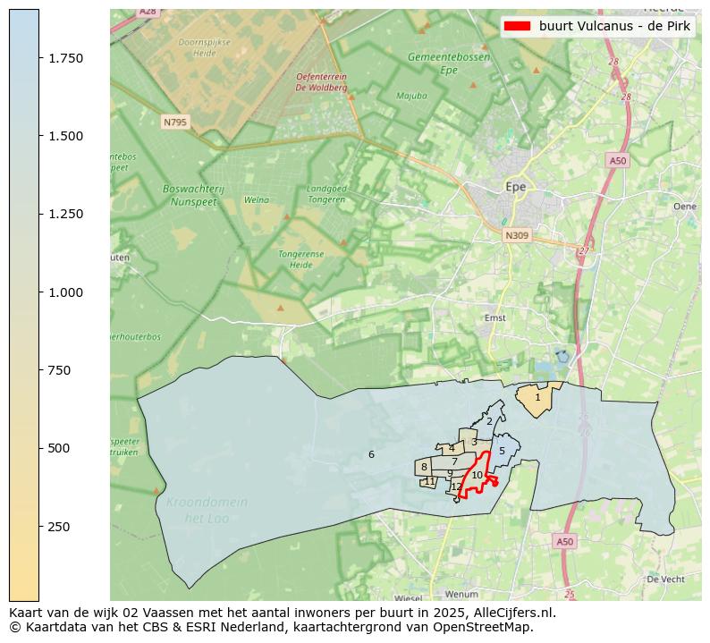 Afbeelding van de buurt Vulcanus - de Pirk op de kaart.