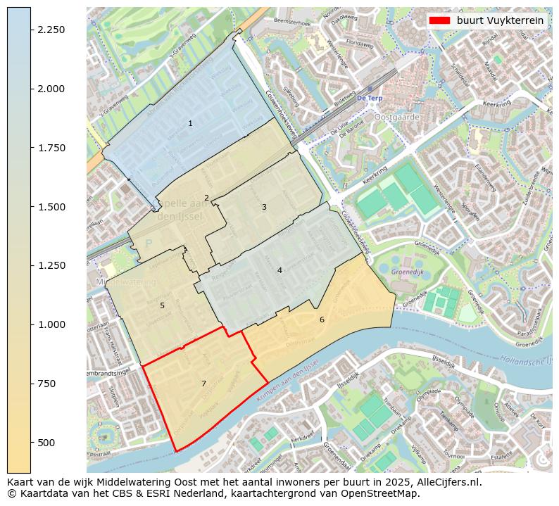 Afbeelding van de buurt Vuykterrein op de kaart.