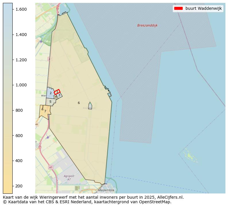 Afbeelding van de buurt Waddenwijk op de kaart.