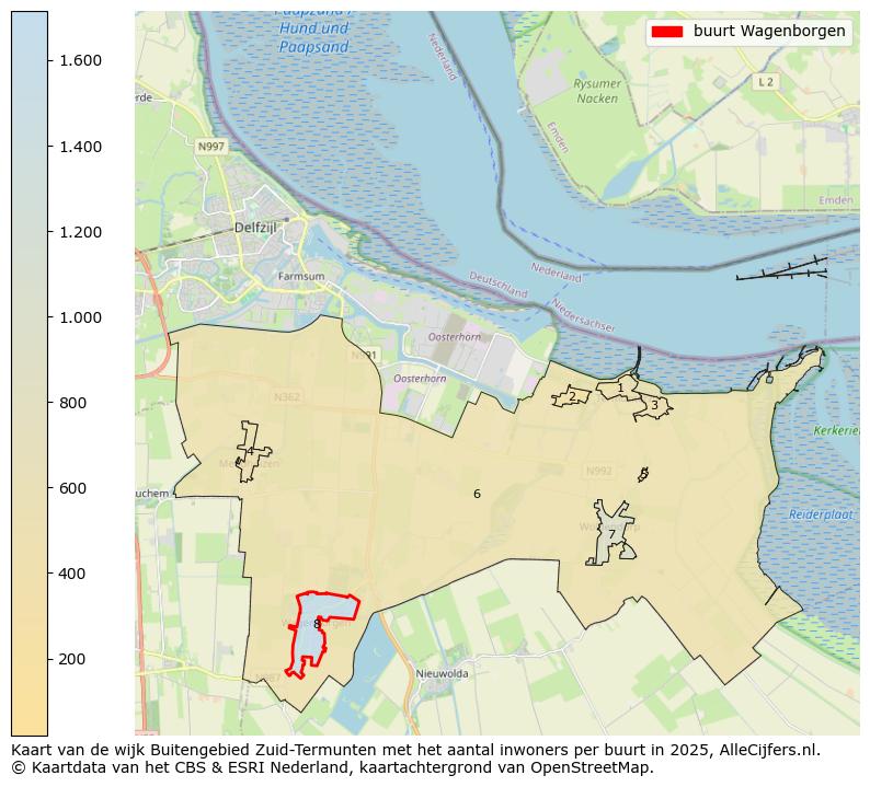 Afbeelding van de buurt Wagenborgen op de kaart.