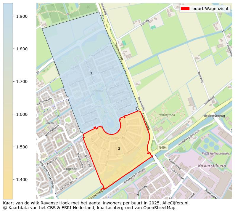 Afbeelding van de buurt Wagenzicht op de kaart.