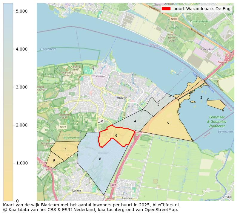 Afbeelding van de buurt Warandepark-De Eng op de kaart.