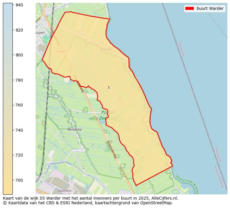 Afbeelding van de buurt Warder op de kaart.