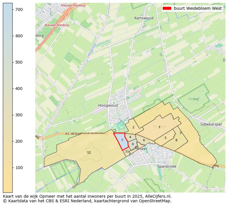 Afbeelding van de buurt Weidebloem West op de kaart.