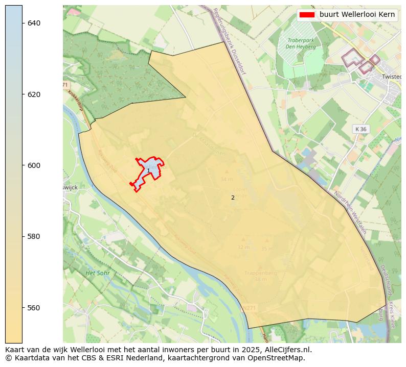 Afbeelding van de buurt Wellerlooi Kern op de kaart.