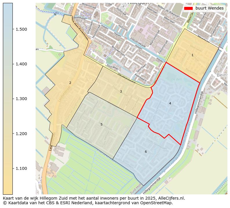 Afbeelding van de buurt Wendes op de kaart.