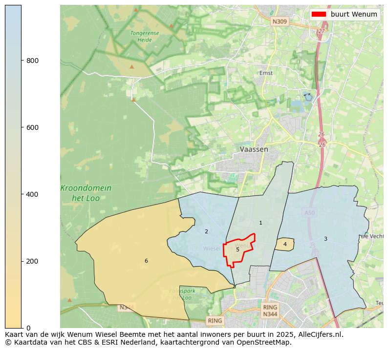 Afbeelding van de buurt Wenum op de kaart.