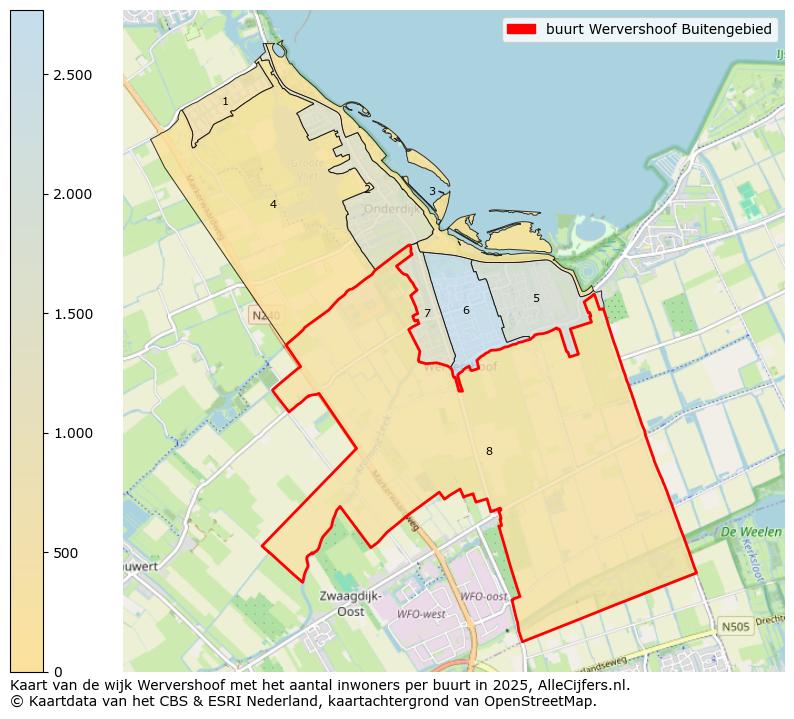 Afbeelding van de buurt Wervershoof Buitengebied op de kaart.